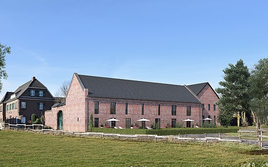 Gutshof im rheinischen Revier