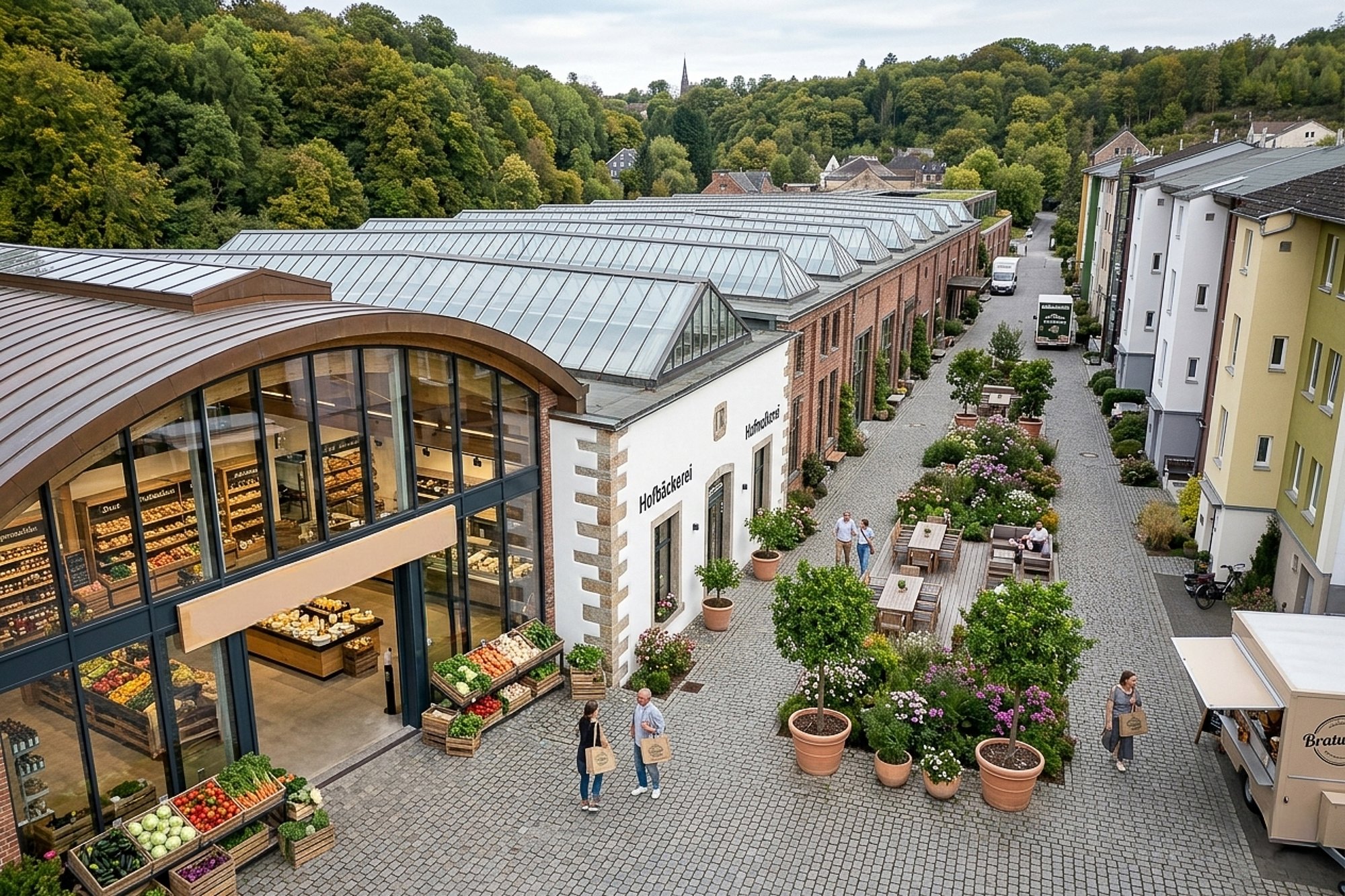 Historisches Fabrikdorf 