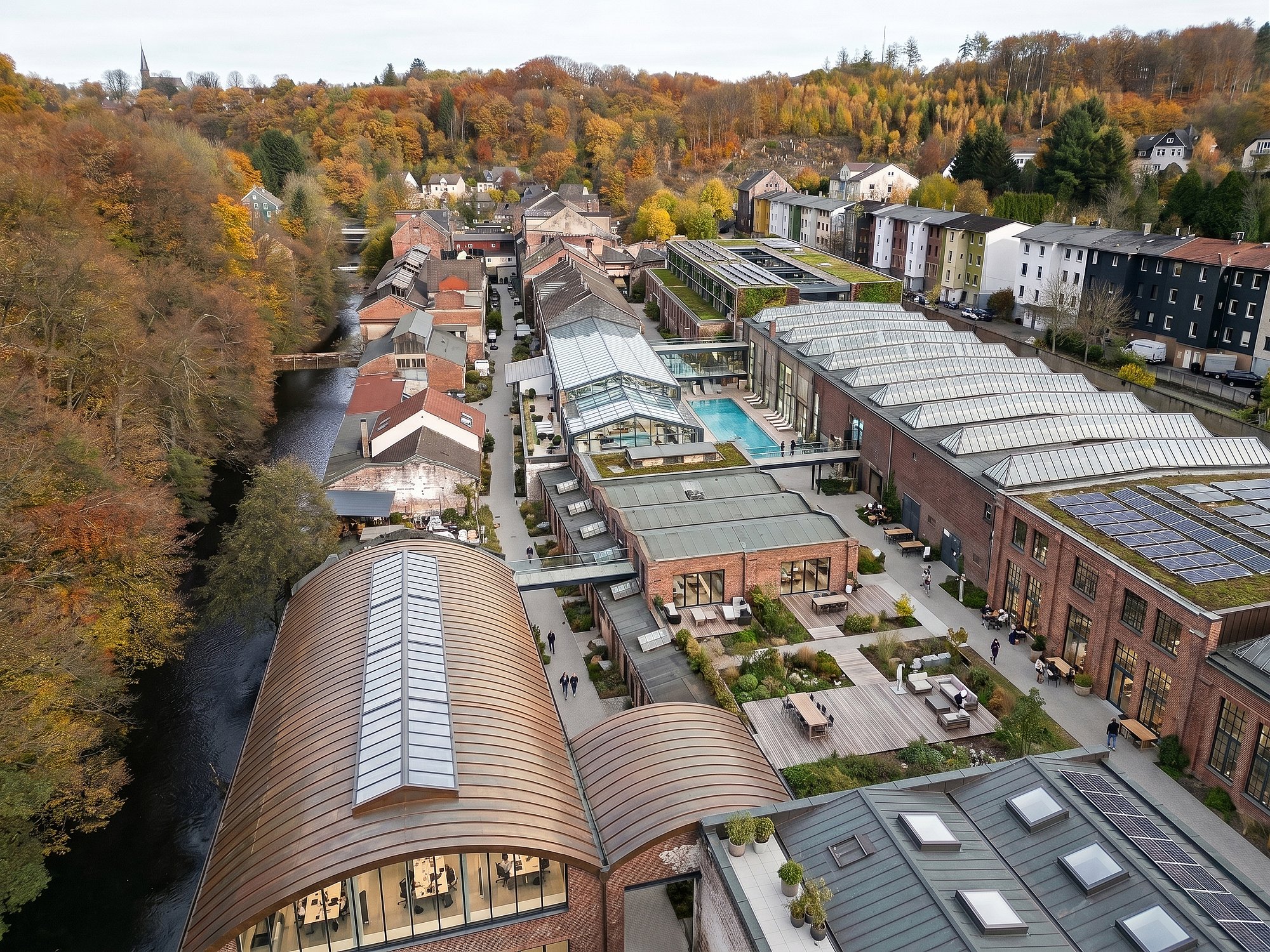 Historisches Fabrikdorf 